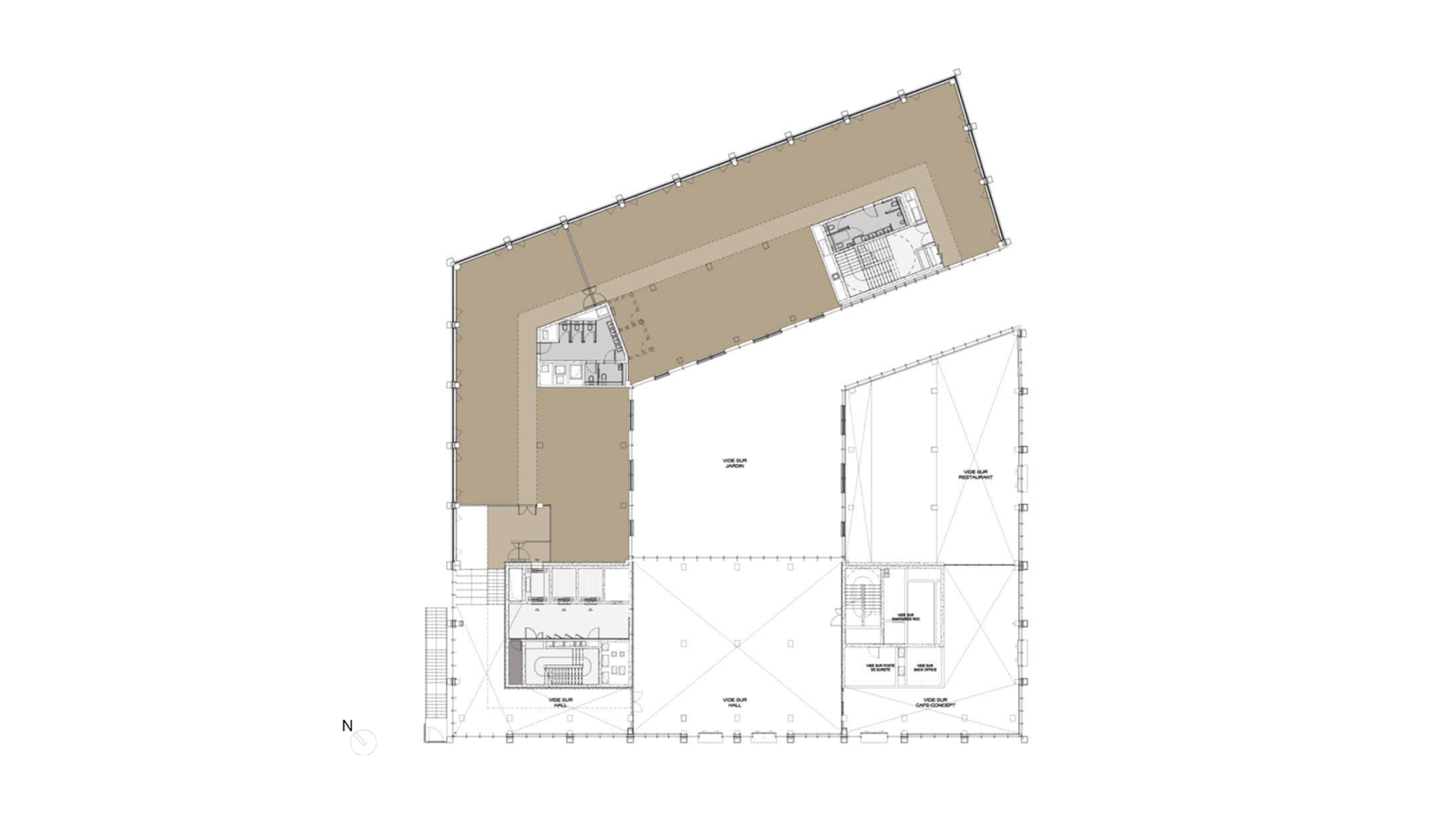 Messager - Mezzanine plan