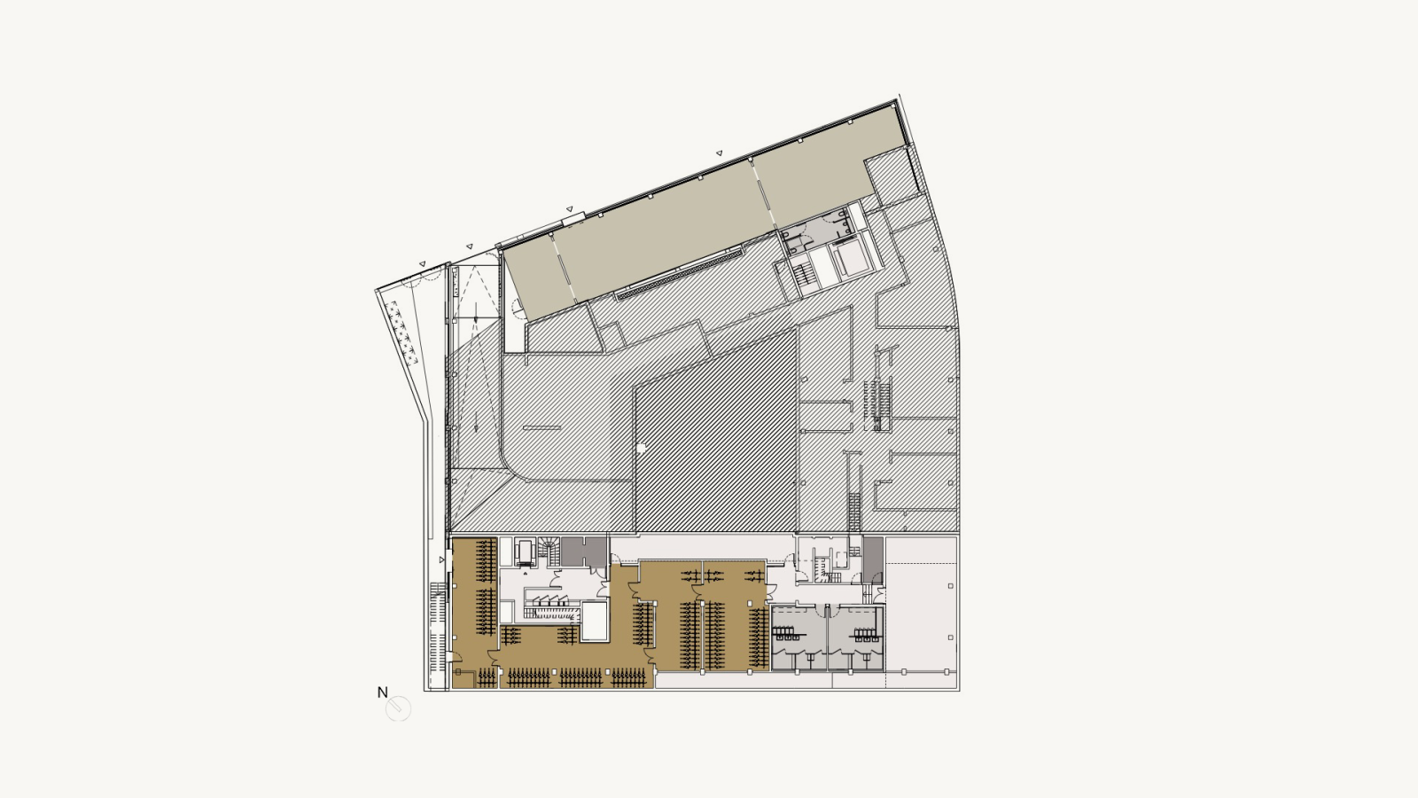 Messager - Alley level plan